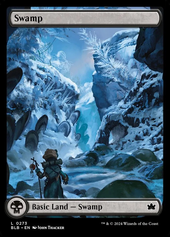 2024 Bloomburrow Swamp common #273 common card image