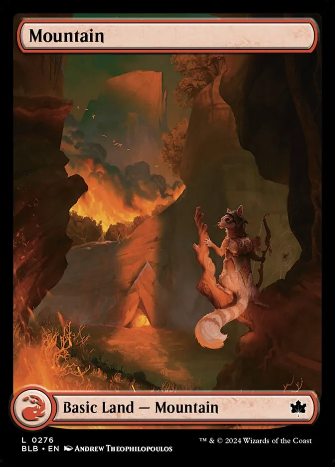 2024 Bloomburrow Mountain common #276 common card image