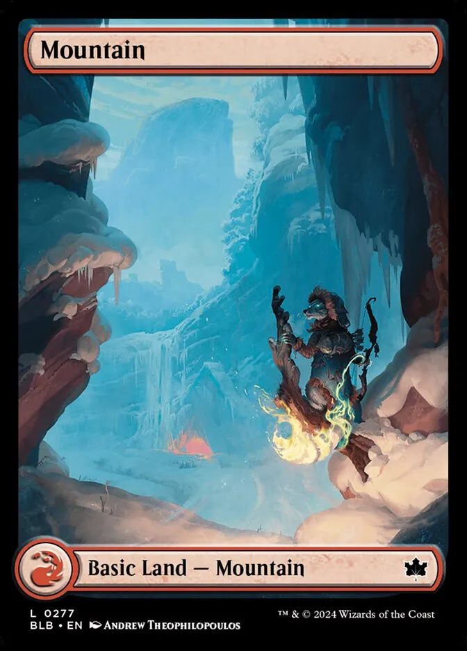 2024 Bloomburrow Mountain common #277 common card image