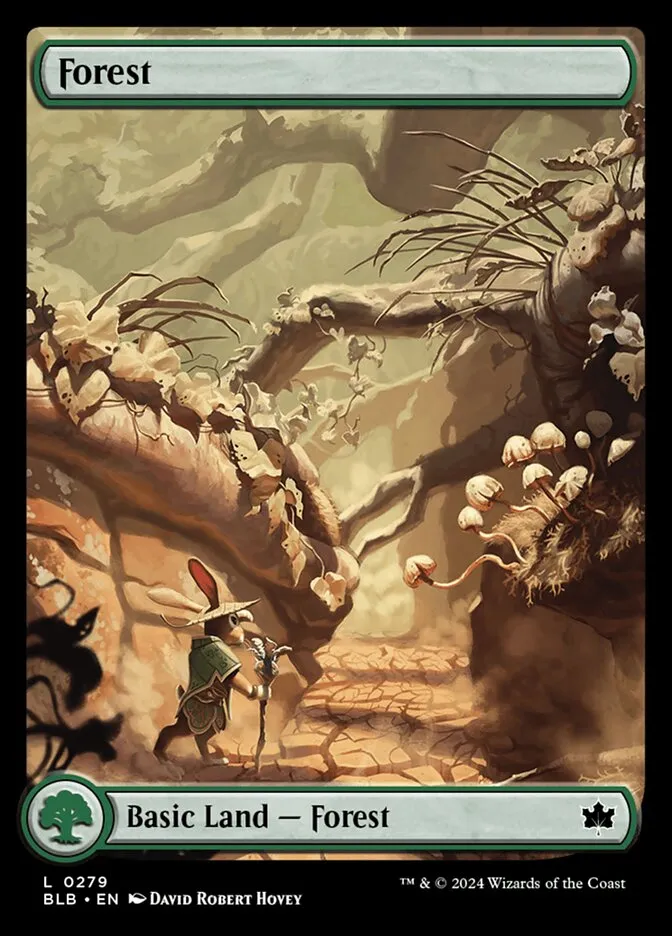 2024 Bloomburrow Forest [Foil] common #279 common card image