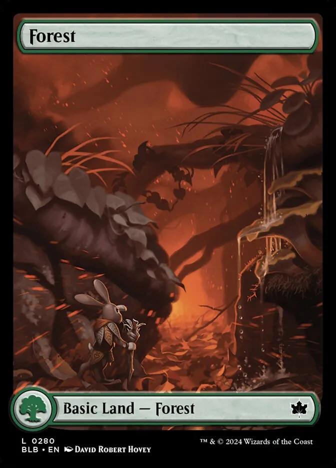 2024 Bloomburrow Forest common #280 common card image