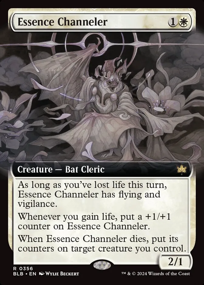 2024 Bloomburrow Essence Channeler #356 rare card image
