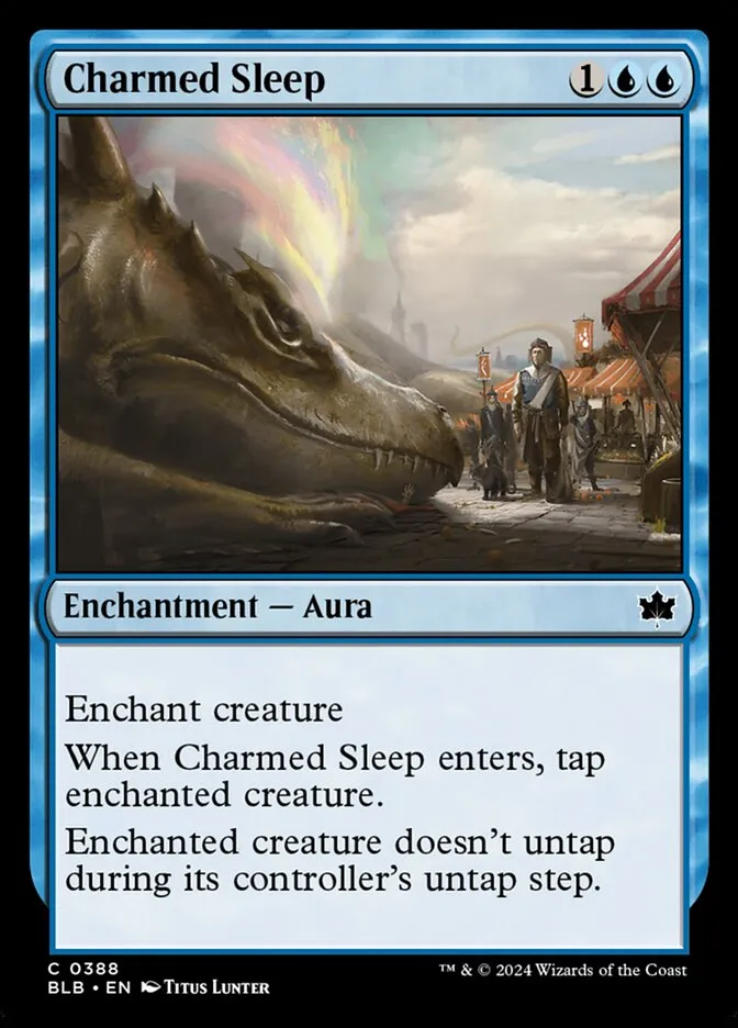 2024 Bloomburrow Charmed Sleep #388 common card image