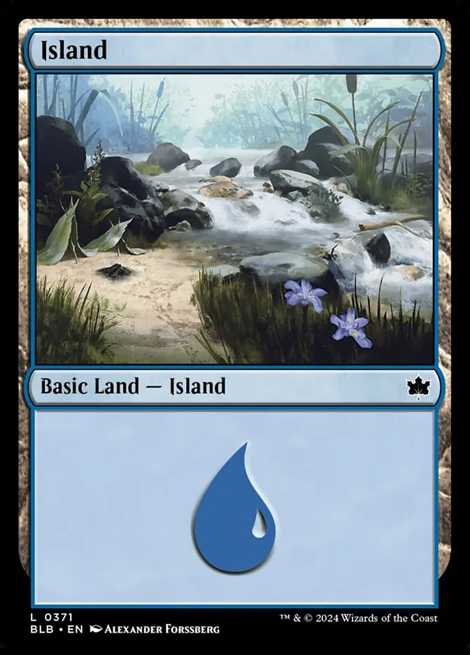 2024 Bloomburrow Island #371 common card image