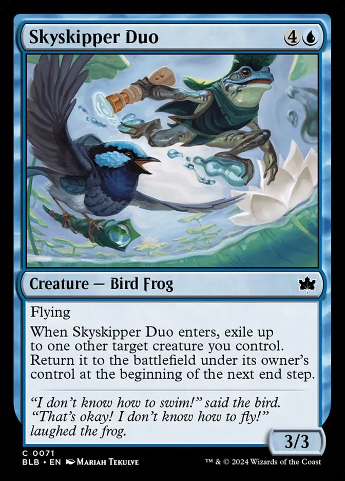 2024 Bloomburrow Skyskipper Duo [Foil] common #71 common card image