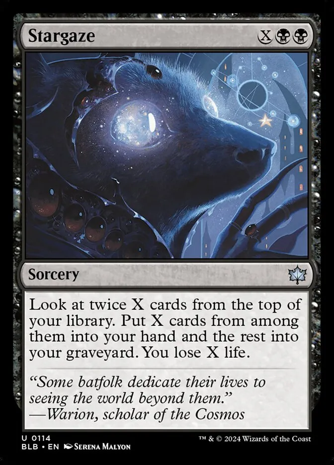 2024 Bloomburrow Stargaze #114 uncommon card image