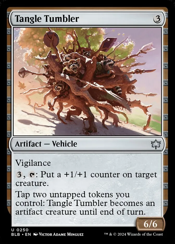 2024 Bloomburrow Tangle Tumbler #250 uncommon card image