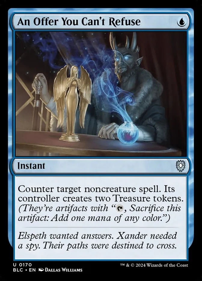 2024 Bloomburrow Commander An Offer You Can't Refuse uncommon #170 uncommon card image