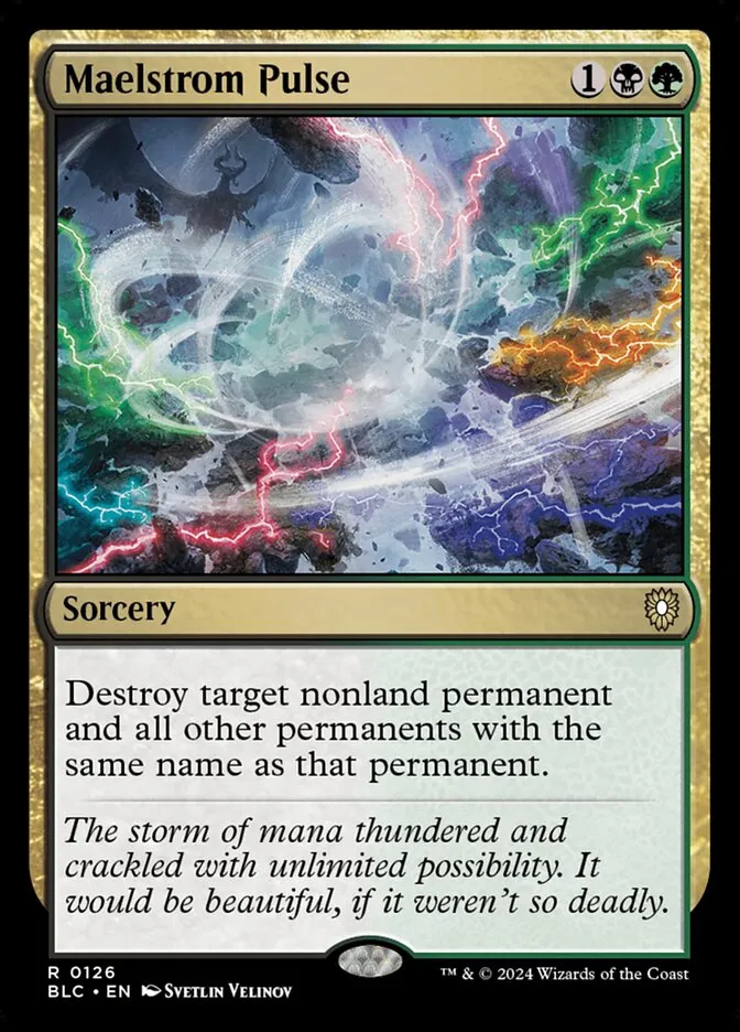 2024 Bloomburrow Commander Maelstrom Pulse #126 rare card image