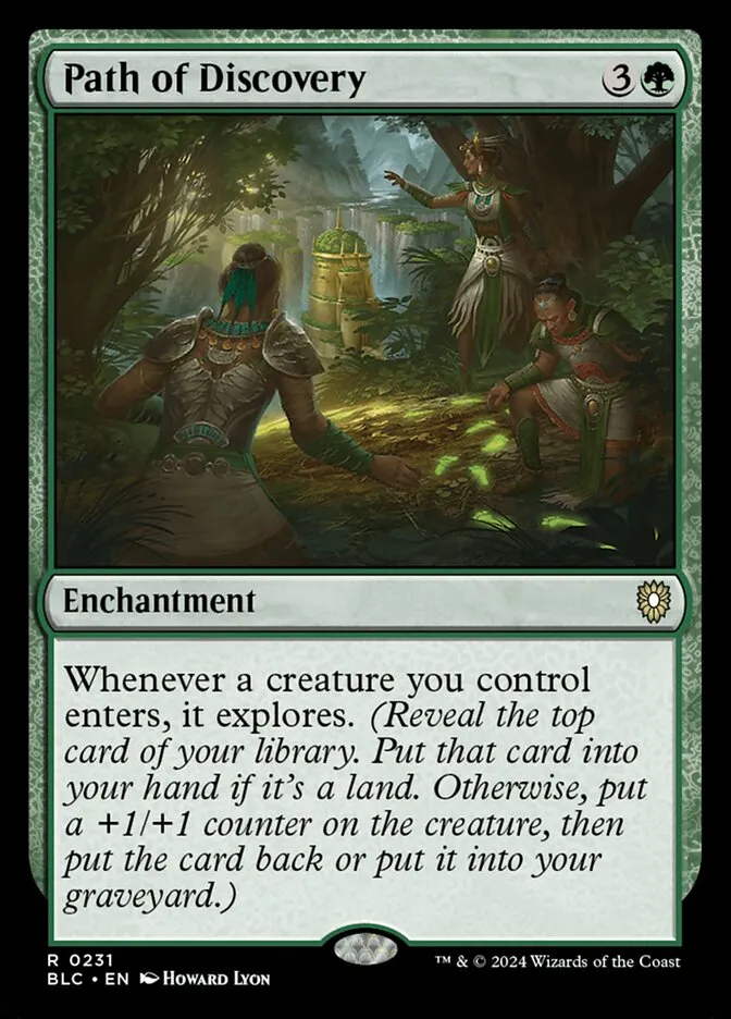 2024 Bloomburrow Commander Path of Discovery #231 rare card image