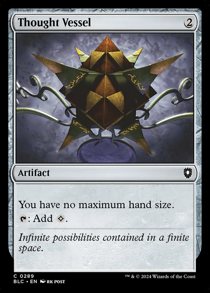 2024 Bloomburrow Commander Thought Vessel common #289 common card image