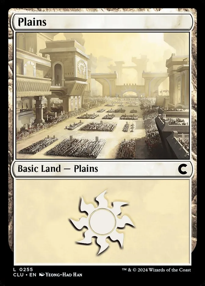 2024 Ravnica: Clue Edition Plains #255 common card image