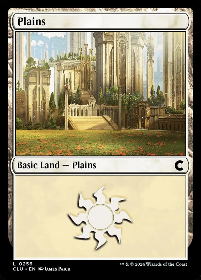 2024 Ravnica: Clue Edition Plains #256 common card image