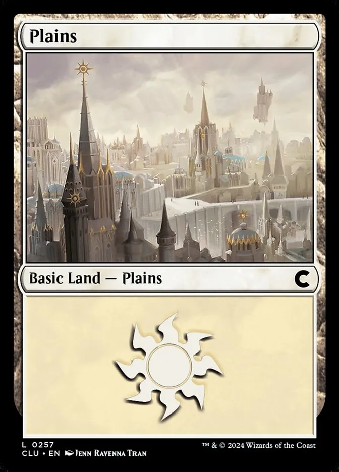 2024 Ravnica: Clue Edition Plains #257 common card image