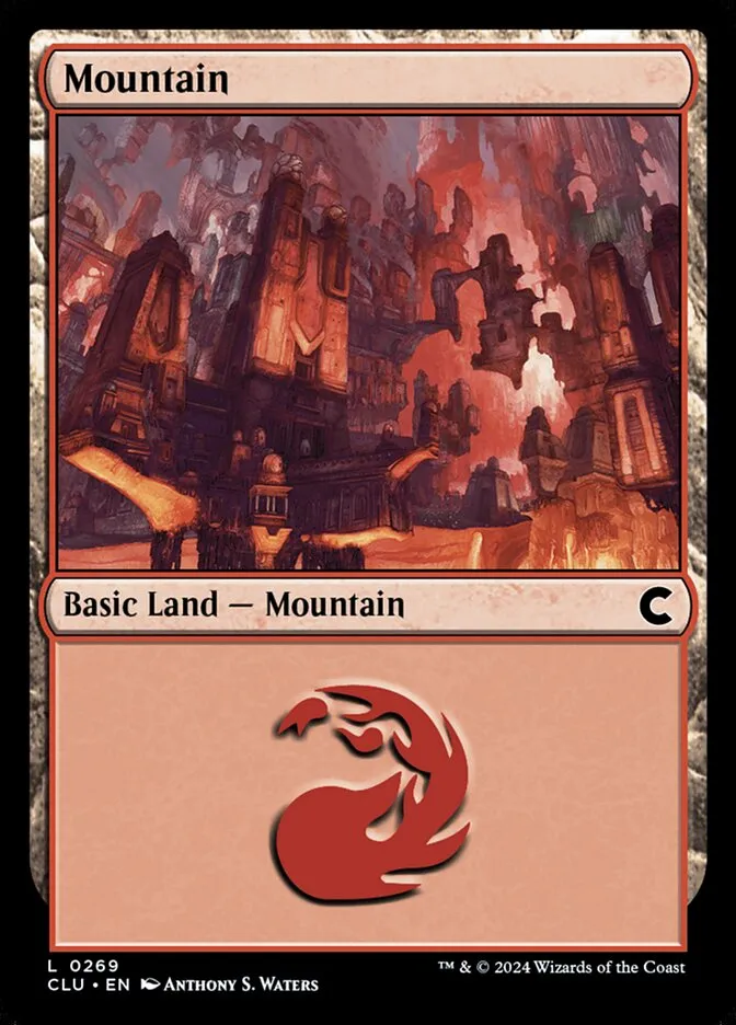 2024 Ravnica: Clue Edition Mountain #269 common card image