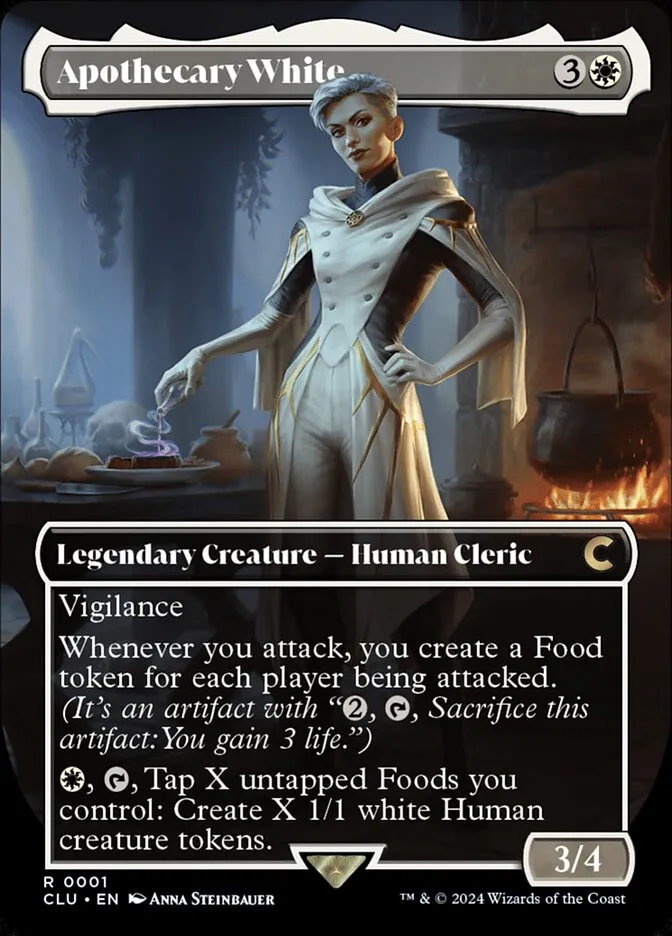 2024 Ravnica: Clue Edition Apothecary White rare #1 rare card image