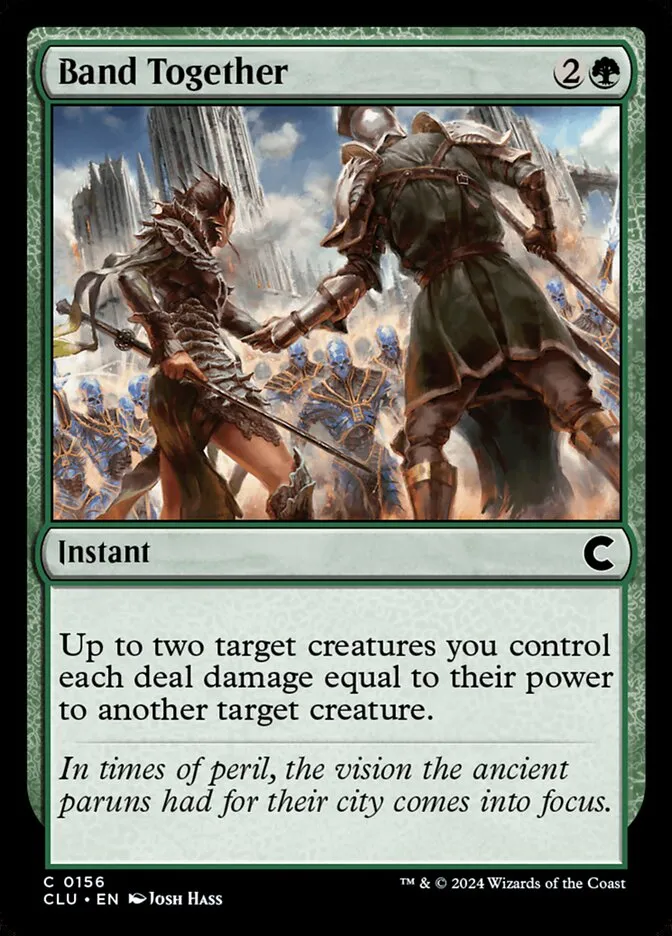 2024 Ravnica: Clue Edition Band Together common #156 common card image