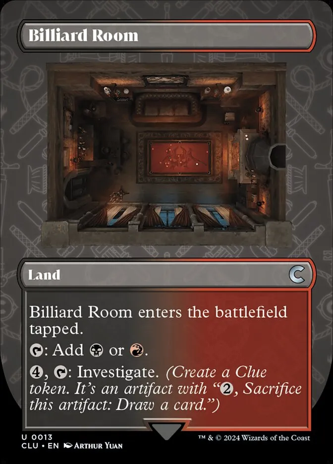 2024 Ravnica: Clue Edition Billiard Room uncommon #13 uncommon card image