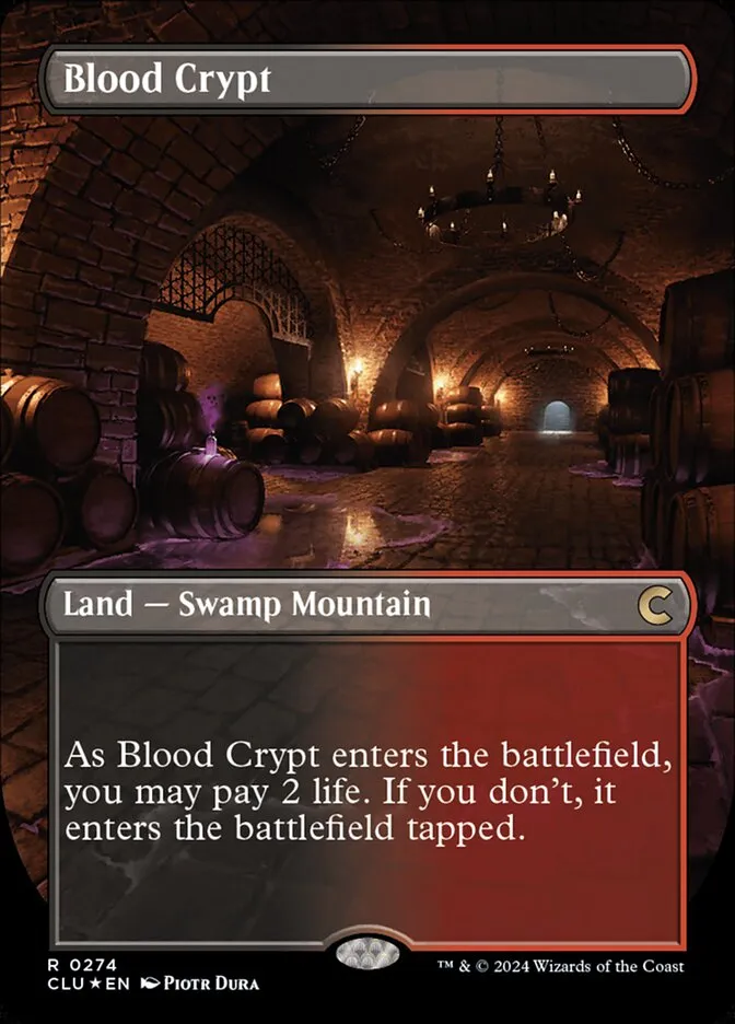 2024 Ravnica: Clue Edition Blood Crypt #274 rare card image