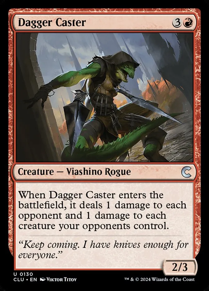 2024 Ravnica: Clue Edition Dagger Caster uncommon #130 uncommon card image