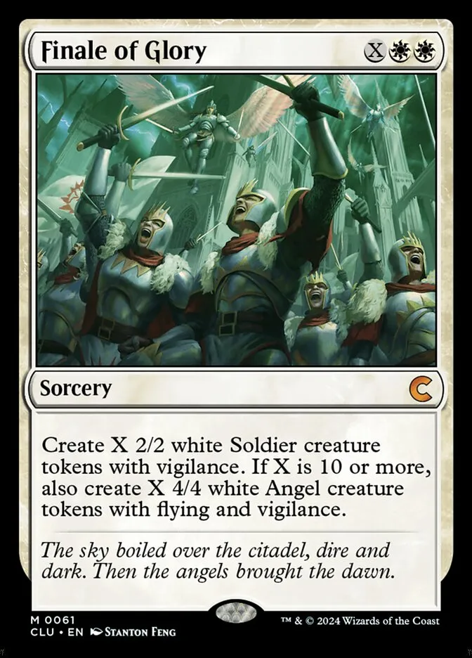 2024 Ravnica: Clue Edition Finale of Glory mythic #61 mythic card image
