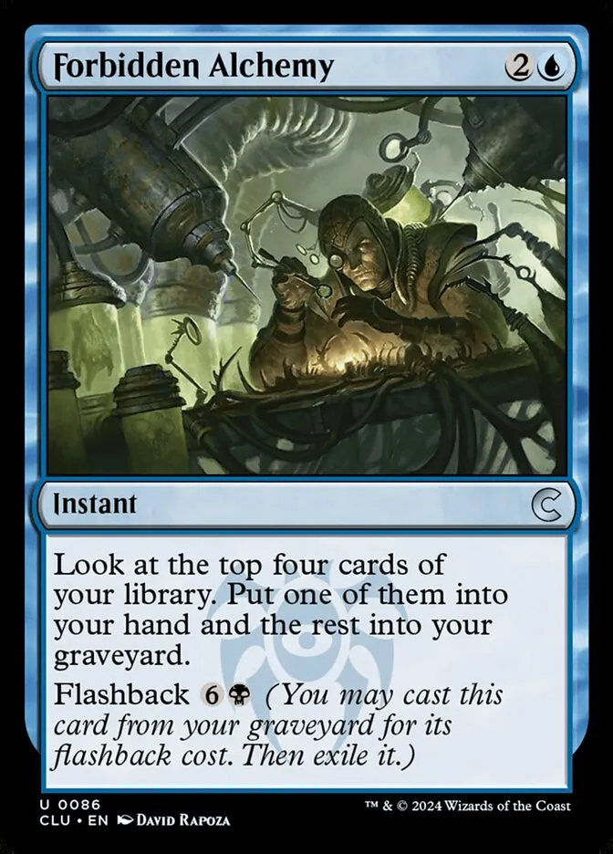 2024 Ravnica: Clue Edition Forbidden Alchemy uncommon #86 uncommon card image