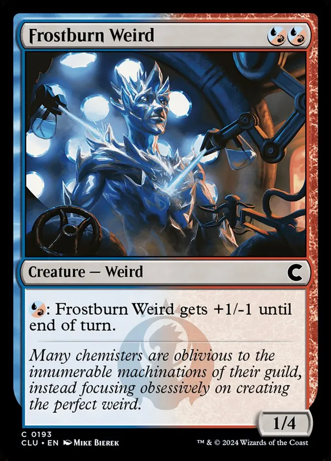 2024 Ravnica: Clue Edition Frostburn Weird #193 common card image