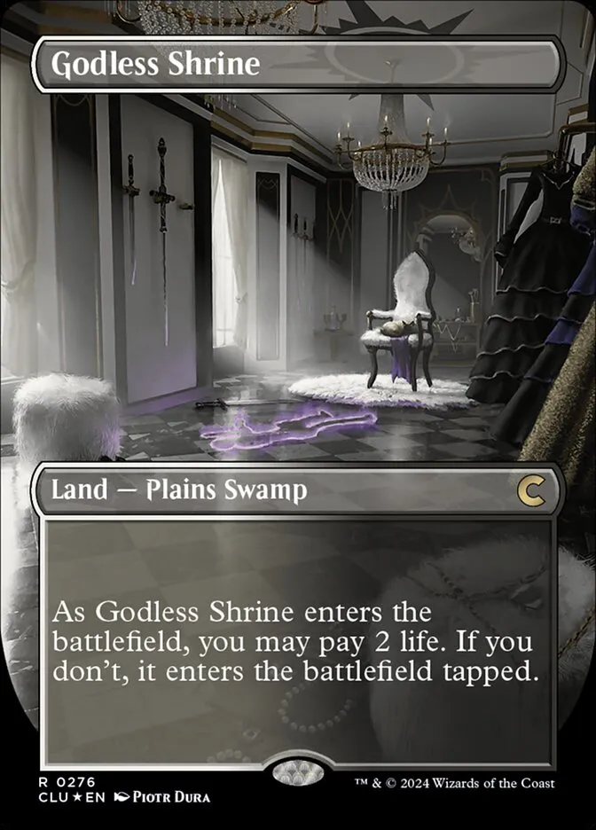 2024 Ravnica: Clue Edition Godless Shrine #276 rare card image