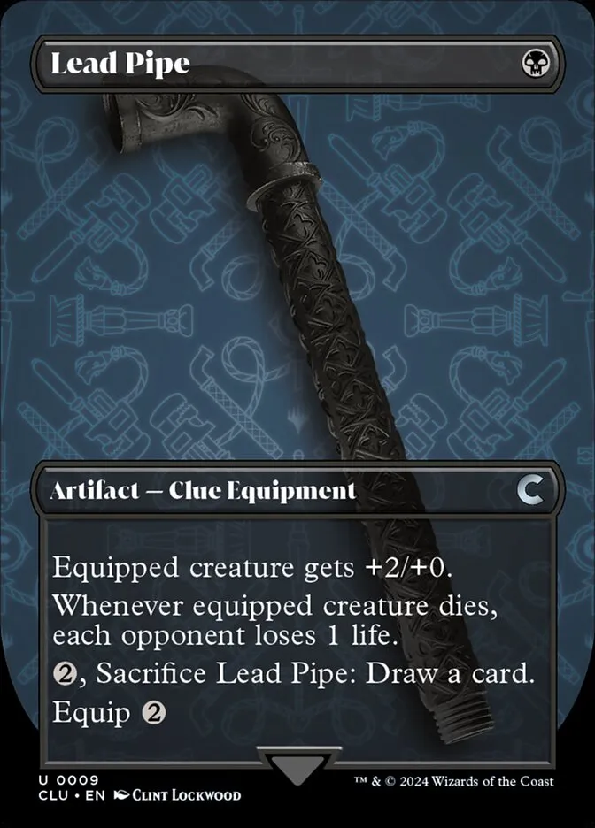 2024 Ravnica: Clue Edition Lead Pipe uncommon #9 uncommon card image