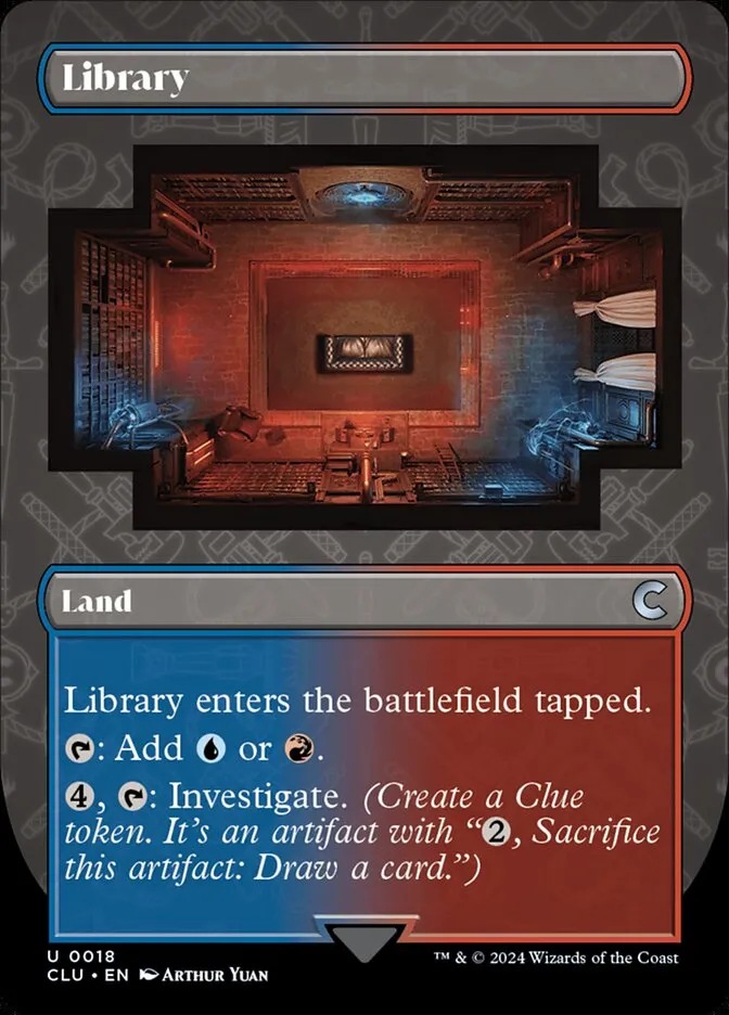 2024 Ravnica: Clue Edition Library uncommon #18 uncommon card image