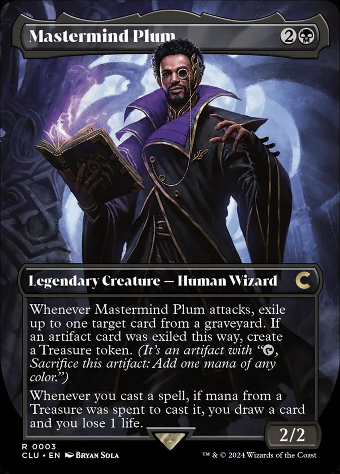 2024 Ravnica: Clue Edition Mastermind Plum rare #3 rare card image