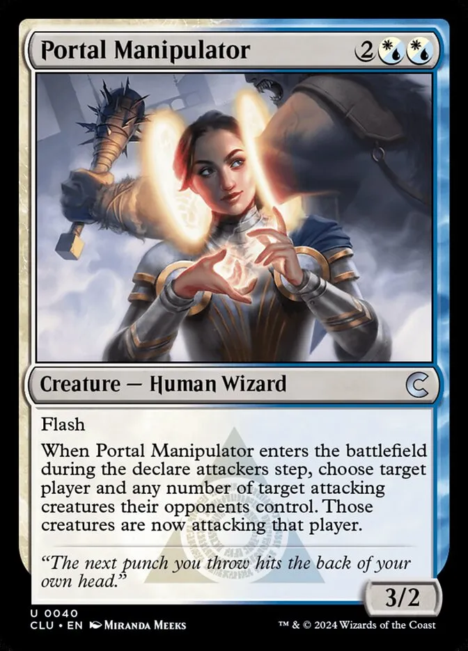 2024 Ravnica: Clue Edition Portal Manipulator uncommon #40 uncommon card image