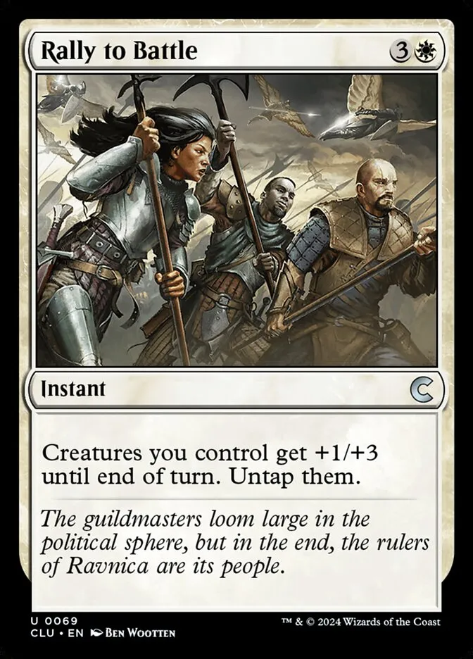 2024 Ravnica: Clue Edition Rally to Battle uncommon #69 uncommon card image