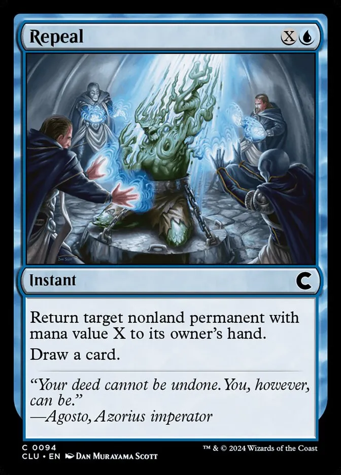 2024 Ravnica: Clue Edition Repeal common #94 common card image
