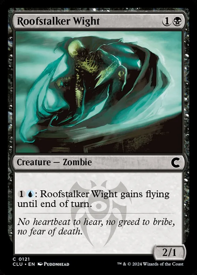 2024 Ravnica: Clue Edition Roofstalker Wight common #121 common card image
