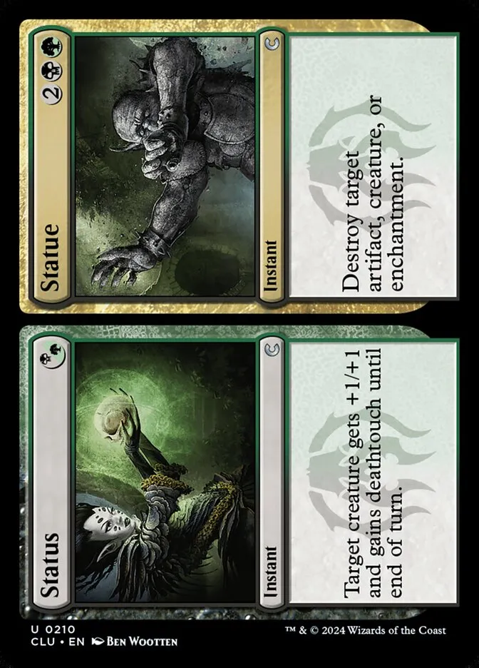 2024 Ravnica: Clue Edition Status // Statue #210 uncommon card image