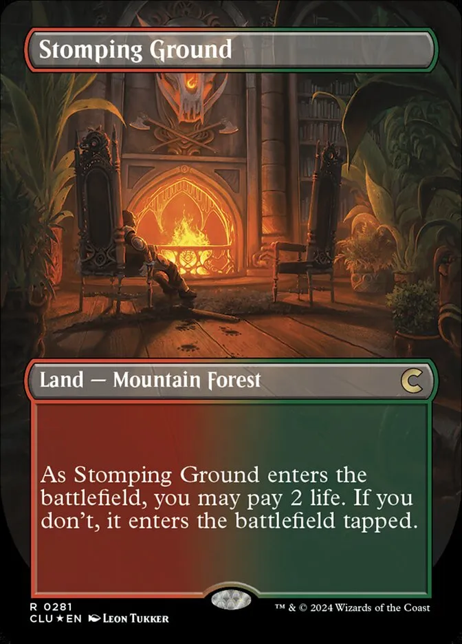 2024 Ravnica: Clue Edition Stomping Ground #281 rare card image