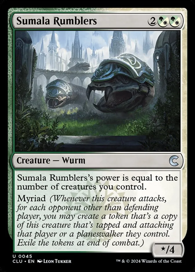 2024 Ravnica: Clue Edition Sumala Rumblers uncommon #45 uncommon card image
