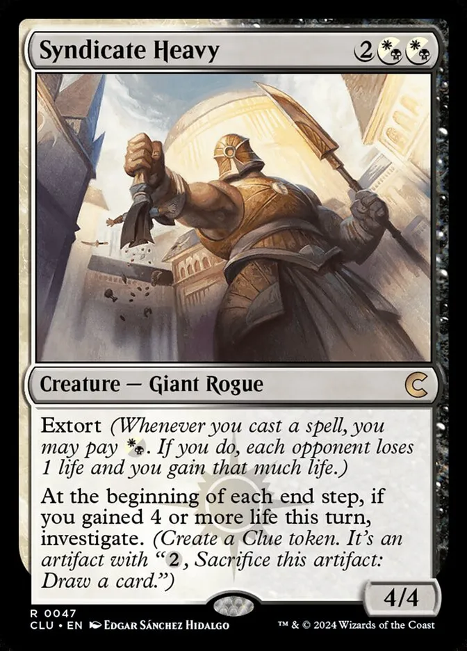 2024 Ravnica: Clue Edition Syndicate Heavy rare #47 rare card image