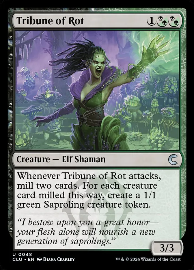 2024 Ravnica: Clue Edition Tribune of Rot uncommon #48 uncommon card image