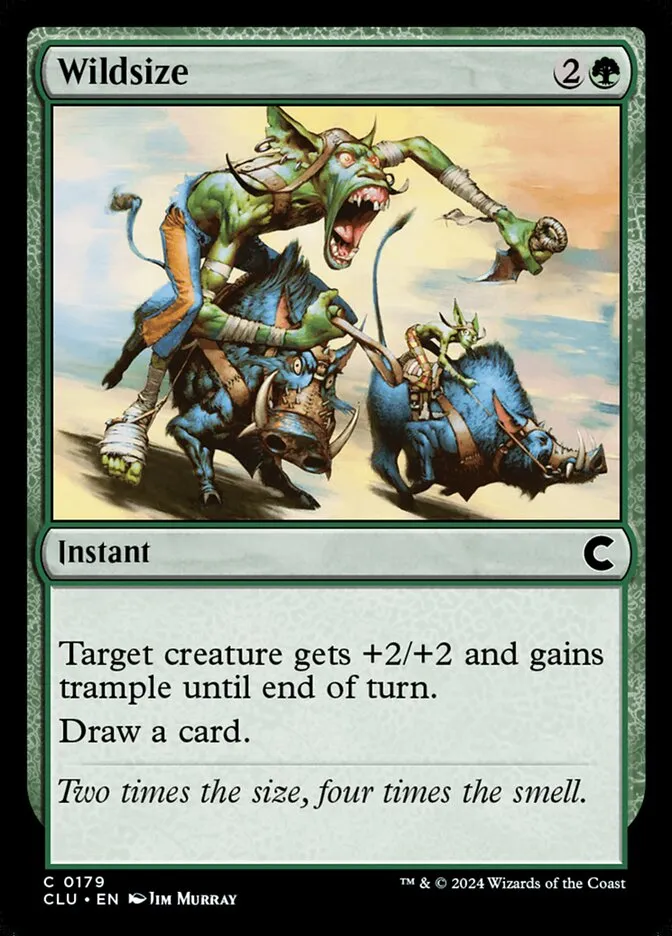 2024 Ravnica: Clue Edition Wildsize #179 common card image