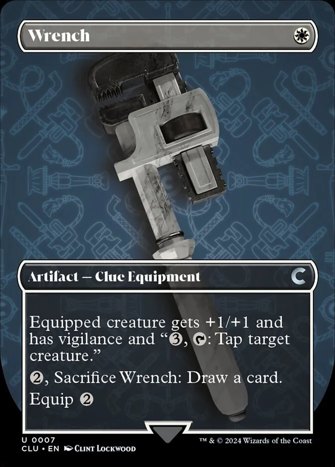 2024 Ravnica: Clue Edition Wrench uncommon #7 uncommon card image