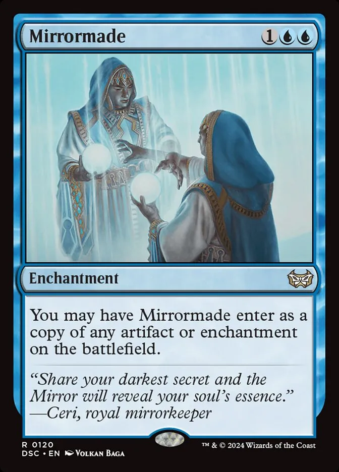 2024 Duskmourn: House of Horror Commander Mirrormade #120 rare card image
