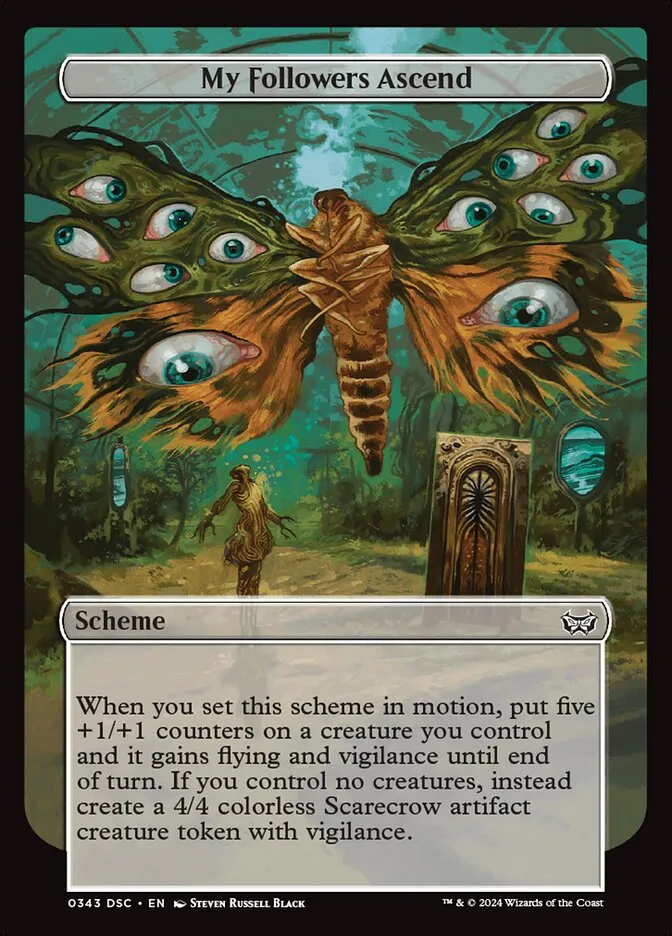 2024 Duskmourn: House of Horror Commander My Followers Ascend #343 common card image