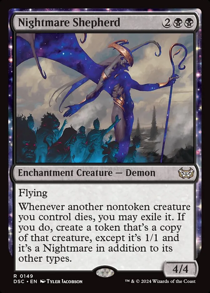 2024 Duskmourn: House of Horror Commander Nightmare Shepherd #149 rare card image