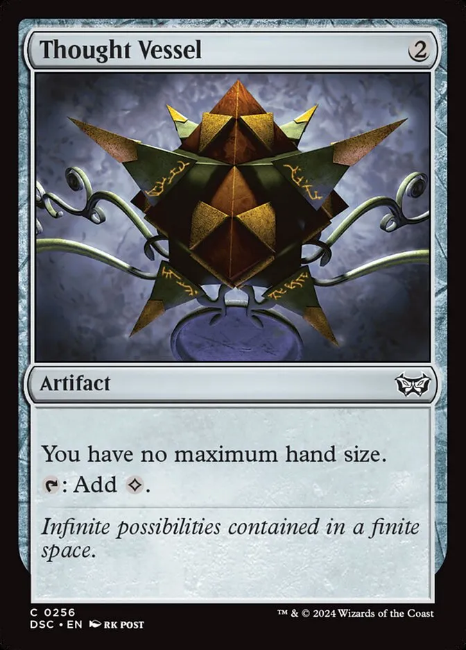 2024 Duskmourn: House of Horror Commander Thought Vessel #256 common card image