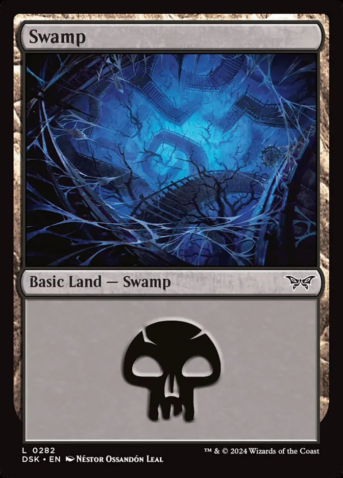 2024 Duskmourn: House of Horror Swamp #282 common card image