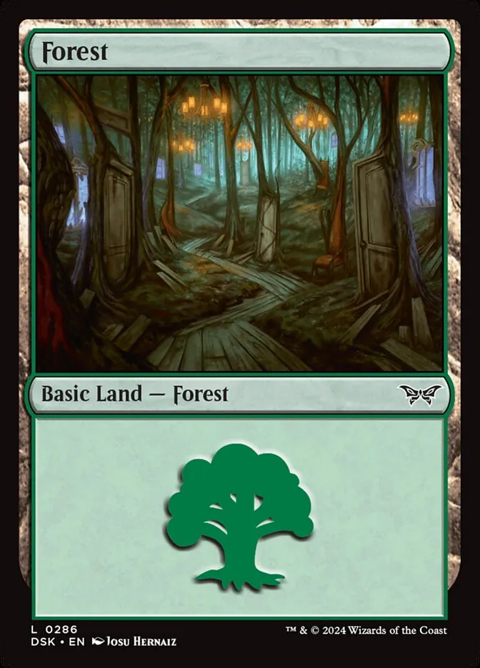 2024 Duskmourn: House of Horror Forest #286 common card image