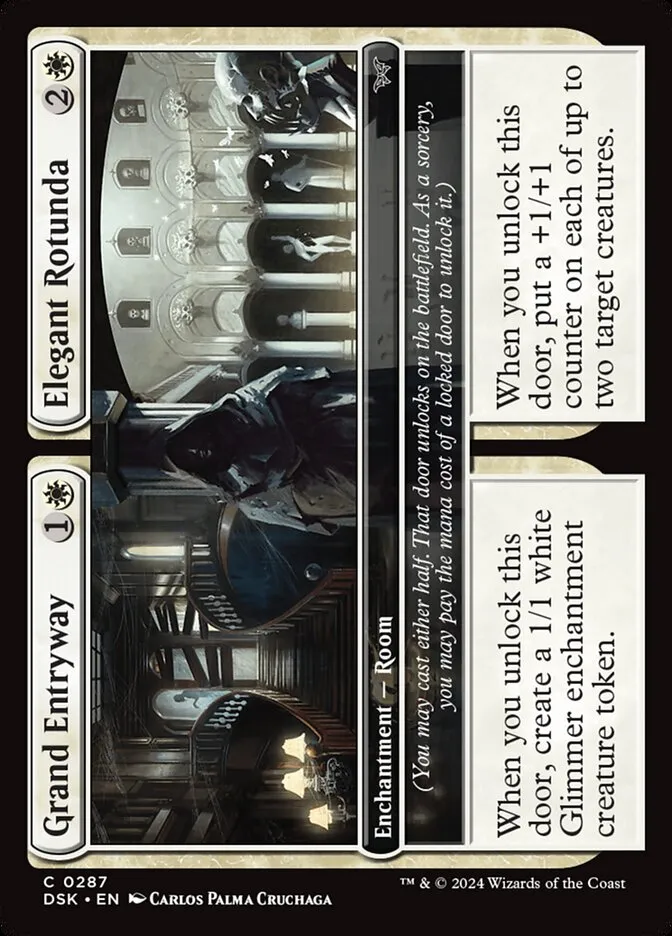 2024 Duskmourn: House of Horror Grand Entryway // Elegant Rotunda #287 common card image