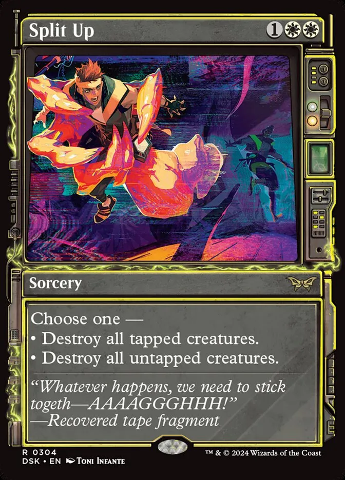 2024 Duskmourn: House of Horror Split Up #304 rare card image